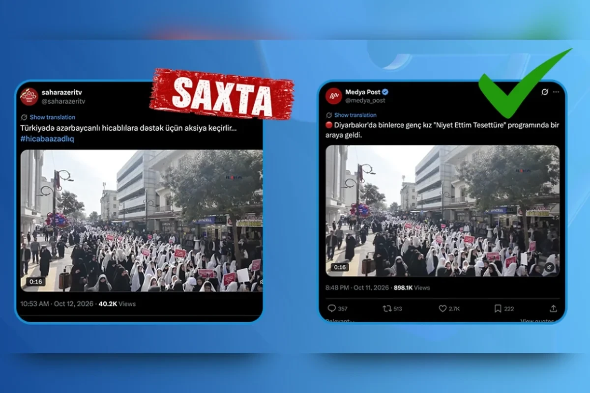 Совет по медиа и вещанию раскрыл дезинформацию иранского телеканала Sahar Azəri - Фото