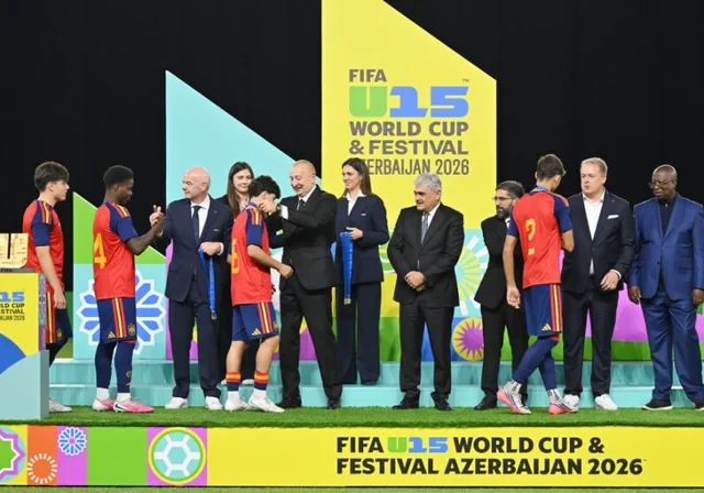 Футбольный фестиваль FIFA U-15 объединил юных игроков со всего мира
 